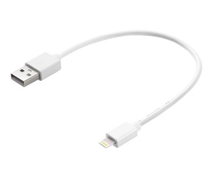 USB - Sandberg USB>Lightning MFI 0.2m White - 441-19