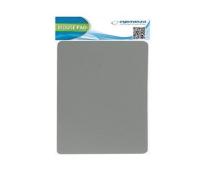 Musematte & Tilbehør  - Esperanza Textile Mouse Pad Grey - EA145E