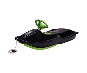 Sport & Fitness - Stiga Snowpower Steering Sled Black/Green - 74-7122-19