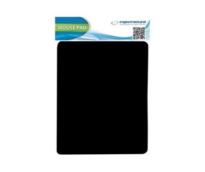 Musematte & Tilbehør  - Esperanza Textile Mouse Pad Black - EA145K