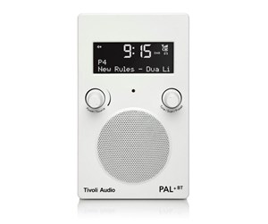 DAB, nettverks- og klokkeradio - Tivoli Audio CLASSIC PAL+BT - DAB/DAB+/FM - Hvit - PPBTWHITE