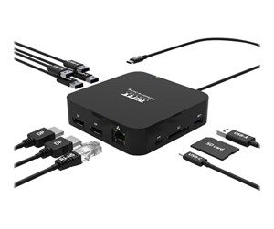 Dokkingstasjon - PORT Designs PORT connect USB-C 2X4K TRAVEL - 901907