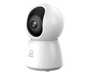 Smarthus - Deltaco SMART HOME WiFi camera with motorized pan & tilt 2-way audio 2MP IR-night vision ONVIF - SH-IPC06