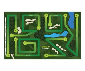 Lek & Lær - Sphero Activity Mat 3 - Golf Course - SGM01