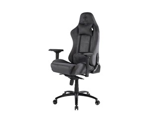 Gamingstol - Deltaco GAMING DC440D Gaming chair Dark Grey Gamingstol - Mørkblå/Grå - Aluminium - Opptil 130 kg - GAM-121-DG