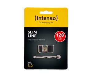 Minnepenn - Intenso Slim Line 128GB - 128GB - Minnepenn - 3532491