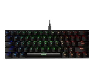 Tastatur - Deltaco GAMING mini mechanical keyboard - Gamingtastatur - Amerikansk Engelsk - Svart - GAM-075-US