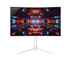 Skjerm - 27" LC Power LC-M27-QHD-240-C-K QHD 240Hz USB-C 65W Hub - LC-M27-QHD-240-C-K