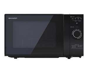 Mikrobølgeovn - Sharp YC-GG02E-B - microwave oven with grill - freestanding - black - YC-GG02EB