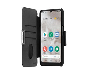 Mobil - Deksel og etui - Doro 8110 ECO WALLET CASE BLACK - 8158