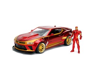 Leketøysbil - Jada Toys Marvel Iron Man 2016 Chevy Camaro SS 1:24 - 253225003