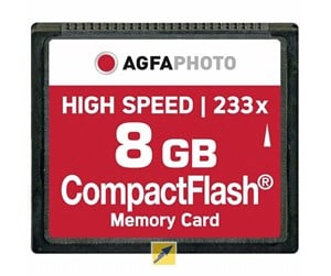 Minnekort - Agfa Photo - flash memory card - 8 GB - CompactFlash - 10433