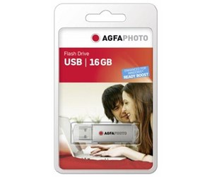 Minnepenn - Agfa Photo USB Flash Drive 2.0 - USB flash drive - 16 GB - 16GB - Minnepenn - 10513