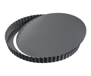 Stekebrett & Ovnrister - Kaiser Bakeplate La Forme Plus - Quiche mold - 28 diameter x 3.5 cm - 1.5 L - non-stick - black - 2300637259