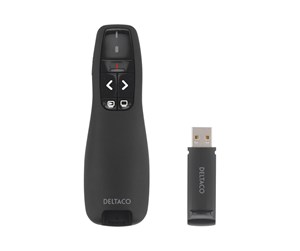 Fjernkontroll - Deltaco Wireless Presenter With Laser Pointer - WP-001