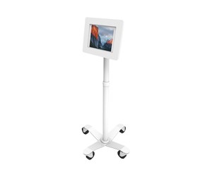 Veggmontering, AV-braketter & AV-møbler - Compulocks Rolling VESA Medical Floor Stand White - MCRSTDW