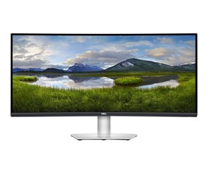 Skjerm - 34" Dell S3423DWC - 3440x1440 (WQHD) - 100Hz - VA - 65W USB 3.2 HUB - Curved - DELL-S3423DWC