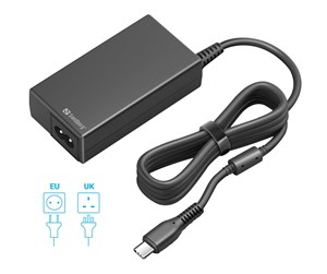 Mobil - Adaptere og ladere - Sandberg 65W USB-C Charger - 135-76