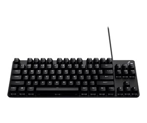 Tastatur - Logitech G413 TKL SE - ND - Gamingtastatur - Uten numpad - Nordisk - Svart - 920-010445