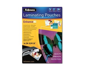 Laminering - Fellowes Laminating Pouches Enhance 80 micron - 53022