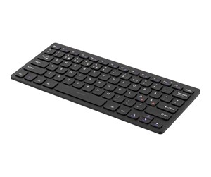 Tastatur - Deltaco Wireless Mini Keyboard Black (Nordic) - Tastatur - Nordisk - Svart - TB-632