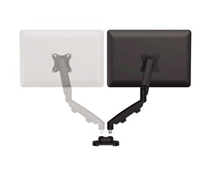 Skjermholder - Fellowes Eppa  Dual Monitor Arm Kit - Black - 9683601