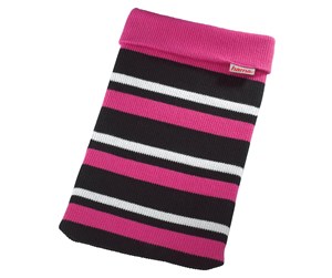 Nettbrett - Deksler og etui - Hama Netbook/Tablet Sleeve Glove 10.2" Rosa/Black/White - 23476