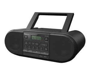 DAB, nettverks- og klokkeradio - Panasonic -RX-D552 - DAB portable radio - CD USB-host Bluetooth - DAB/DAB+/FM - Stereo - RX-D552E-K