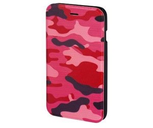 Mobil - Deksel og etui - Hama "Camouflage" Booklet Case for Apple iPhone 6/6s pink - 138296