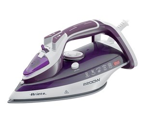 Strykejern - Ariete Dampstrykejern 6243 - steam iron - sole plate: ceramic - 00S624300AR0