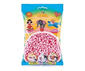 Kreative leker - Hama Iron on Beads - Pastel Pink (95) 3000pcs. - 201-95