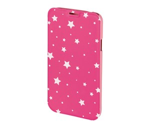 Mobil - Deksel og etui - Hama "Luminous Stars" Booklet Case for Apple iPhone 6/6s pink/white - 138288