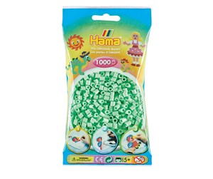 Kreative leker - Hama Iron on Beads - Pastel Mint (98) 1000pcs. - 207-98