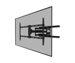 Veggmontering, AV-braketter & AV-møbler - Neomounts by NewStar WL40-550BL18 Wallmount Full Motion 43" - 75" 45 kg 75" 100 x 100 mm - WL40-550BL18