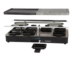 Andre kjøkkenapparater - Bomann RG 2279 CB 2 in 1 - raclette/grill/hot stone - 622791