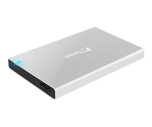 Harddisk - Tilbehør - FANTEC ALU-25B31 - storage enclosure - SATA 6Gb/s - USB 3.1 - 1836