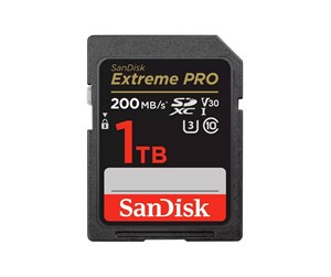 Minnekort - SanDisk Extreme PRO SD - 200MB/s - 1TB - SDSDXXD-1T00-GN4IN