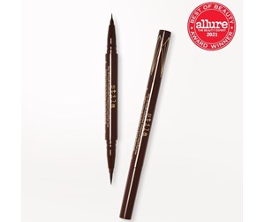 Sminke - Stila  Micro Tip Waterproof Liquid Eye Liner Dark Brown - C-SL-041-01