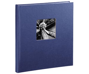 Fotoalbum & Arkivering - Hama "Fine Art" Bookbound Album 29 x 32 cm 50 White Pages blue - 2118