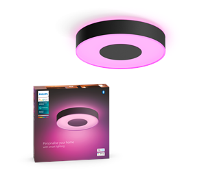 Smarthus - Philips Hue Xamento M Ceiling Lamp - Black - 929003526301