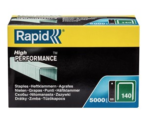 Hullemaskin & Stiftemaskin - Rapid - staples - No. 140 - 6 mm - pack of 5000 - 11905711