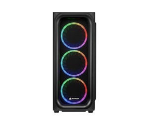 Kabinett - Sharkoon TK5M RGB - ATX case - Kabinett - Tower - Svart - 4044951036479