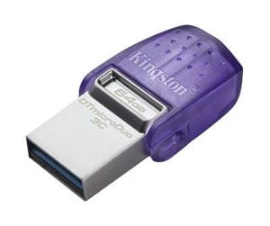 Minnepenn - Kingston DataTraveler microDuo 3C - 64GB - Minnepenn - DTDUO3CG3/64GB