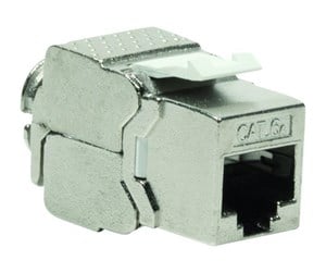 Tilbehør - LogiLink Cat.6A Keystone Jack STP AWG 22-26 toolless 16 mm width - NK4003