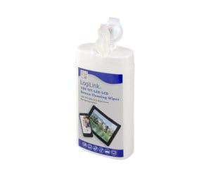 Kabinett tilbehør (kjølepasta mv.) - LogiLink Cleaning wipes for TFT LCD and plasma sceens - RP0010