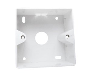 Tilbehør - LogiLink Surface mounting box for faceplates pure white - NP0221