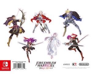 Reklameartikler - Nintendo - Fire Emblem Warriors: Three Hopes - Sticker sheet - 0045496418304