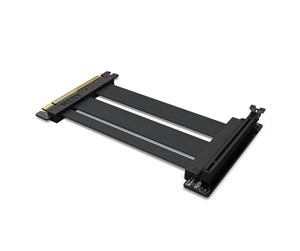 Kabinett-tilbehør - NZXT PCIE 4.0 X16 Flexible Riser Cable - AB-RC200-B1