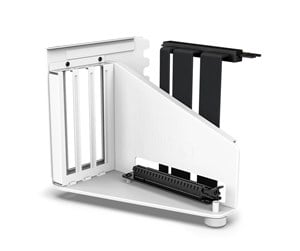 Kabinett-tilbehør - NZXT Vertical GPU Mounting Kit - Hvit - AB-RH175-W1