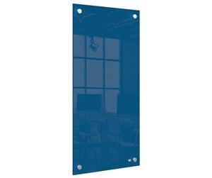 Konferanse & Presentasjon - Nobo  Glasstavle Panel Home 30x60cm Blå - 1915607